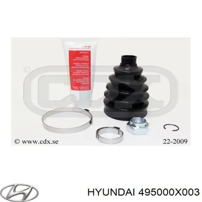 Купити 25856 GKN-Spidan Пильник шарніра приводу