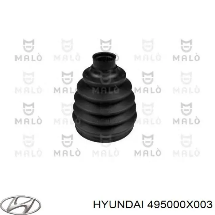 495000X003 Hyundai/Kia пильник шруса зовнішній, передній піввісі