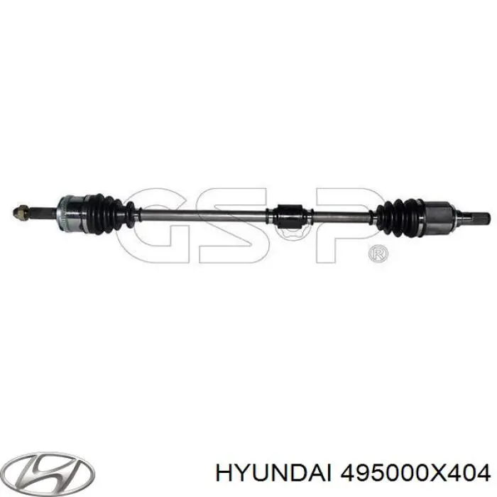 Купити 495000X404 Hyundai/Kia Ліва піввісь