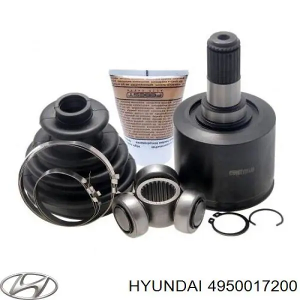 Привід передній лівий Hyundai/Kia 4950017200 ціна, від 80.30 USD