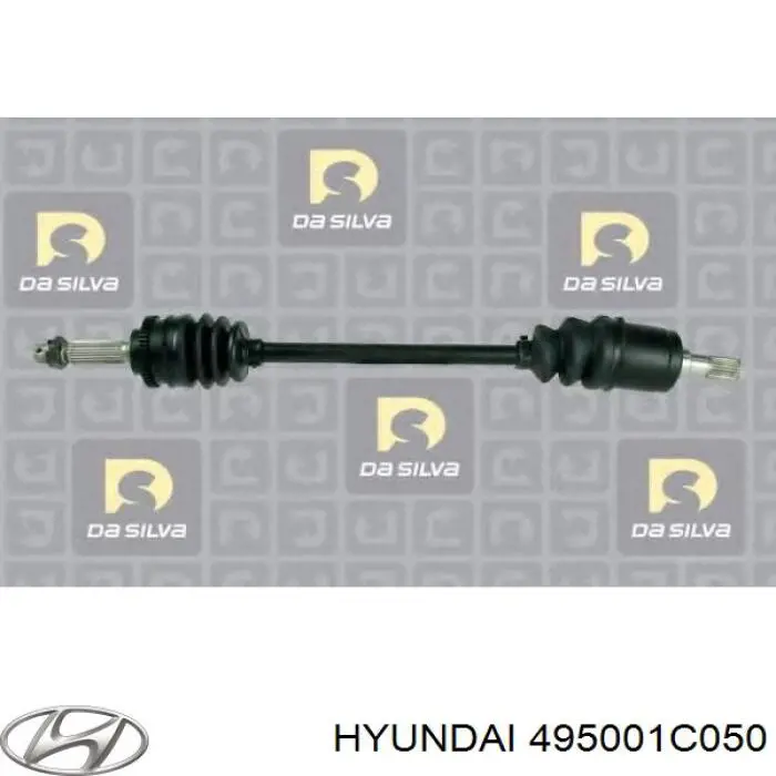 495001C050 Hyundai/Kia Привід лівий