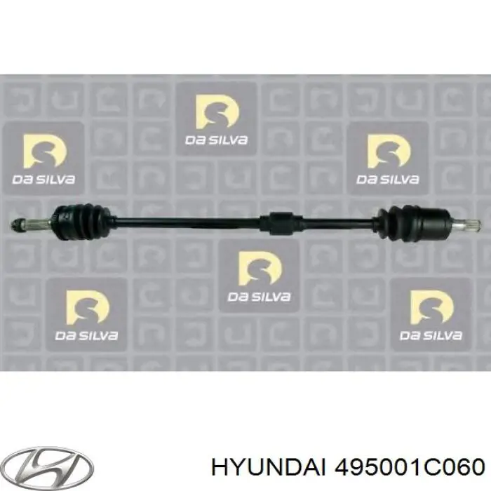 495001C060 Hyundai/Kia Привід передній правий