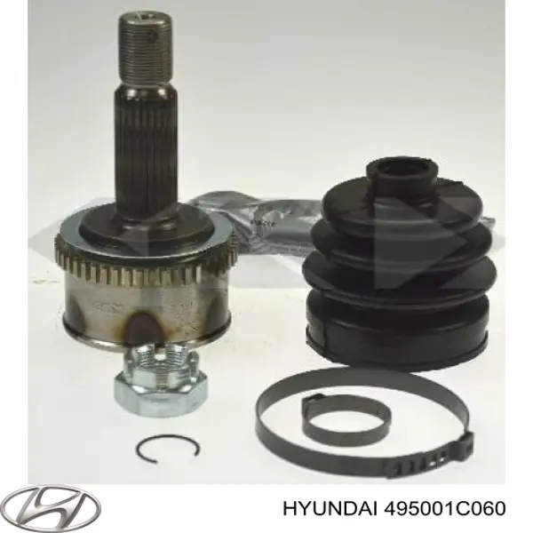 Купити 495001C060 Hyundai/Kia Піввісь права
