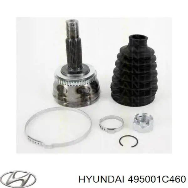 Купити 495001C460 Hyundai/Kia Шарнір приводу зовнішній