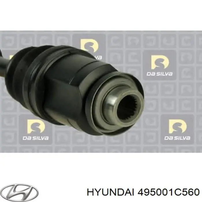 495001C560 Hyundai/Kia Привід передній правий
