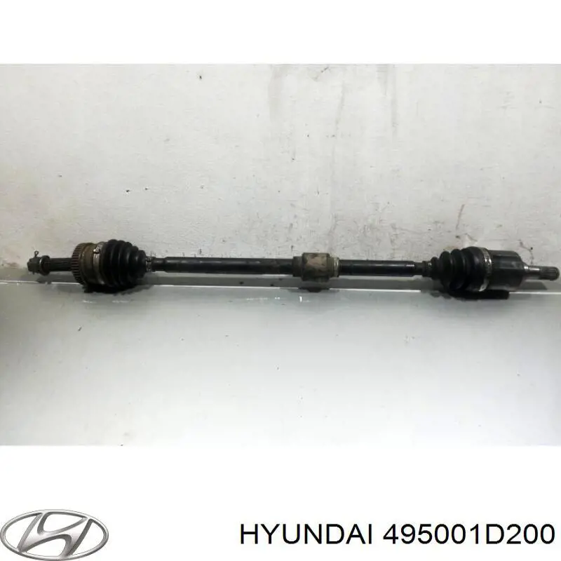 495001D200 Hyundai/Kia Привід передній правий