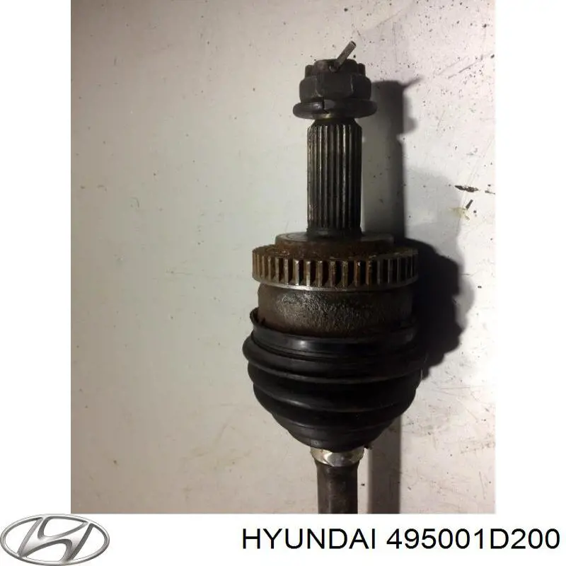 Піввісь передня, права Hyundai/Kia 495001D200 ціна, від 133.33 USD
