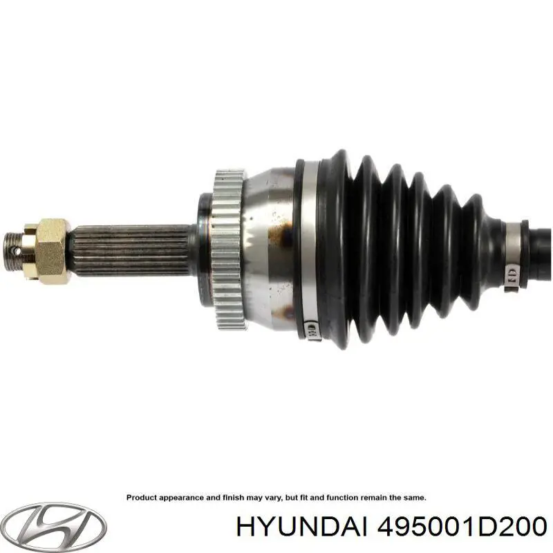 Піввісь права 495001D200 Hyundai/Kia