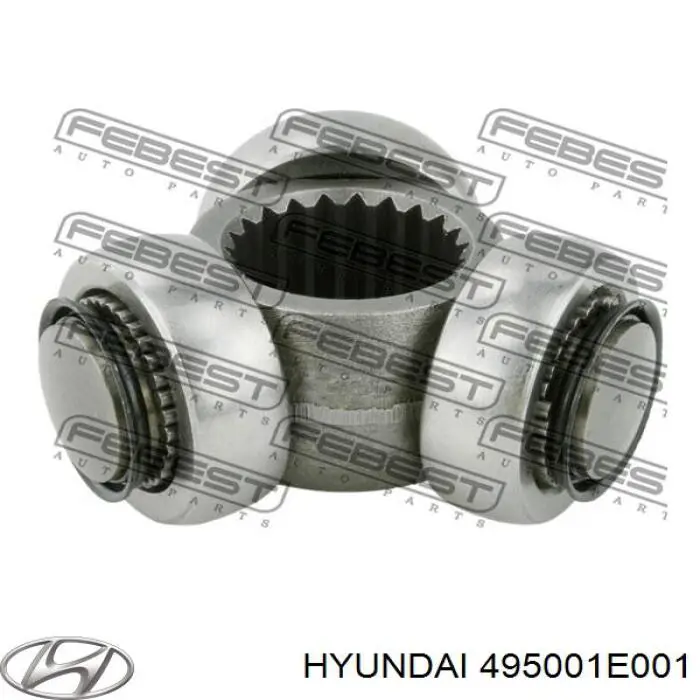 Купити 495001E001 Hyundai/Kia Ліва піввісь