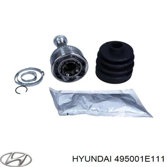 Привід передній лівий Hyundai/Kia 495001E111 ціна, від 94.90 USD