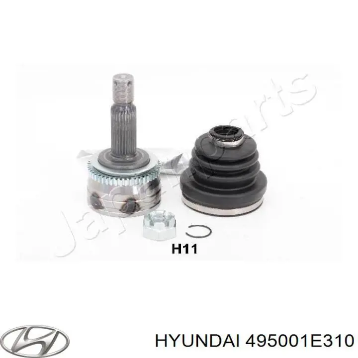Купити 495001E310 Hyundai/Kia Ліва піввісь
