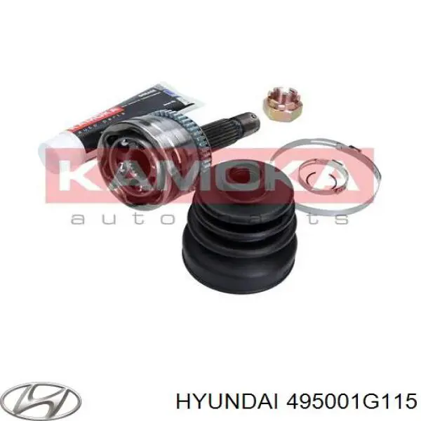 Купити 495001G115 Hyundai/Kia Шарнір приводу зовнішній