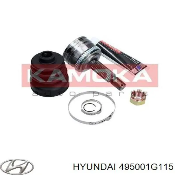 ШРУС зовнішній передній 495001G115 Hyundai/Kia