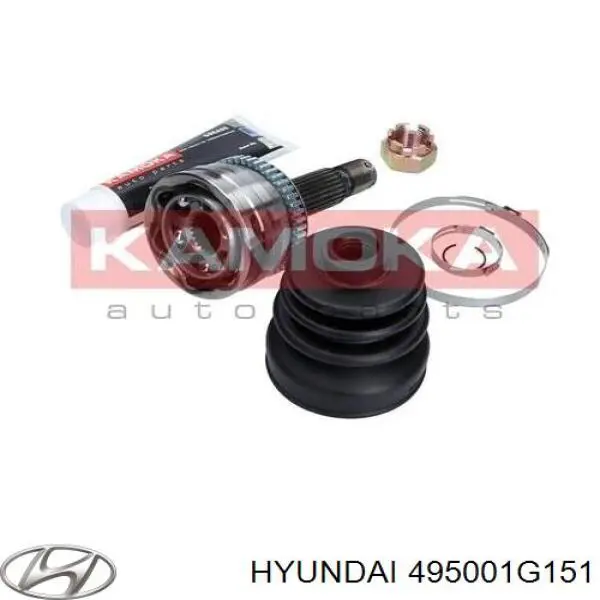  Hyundai/Kia 495001G151 ціна, від 126.98 USD