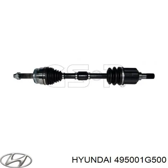 495001G500 Hyundai/Kia Привід лівий
