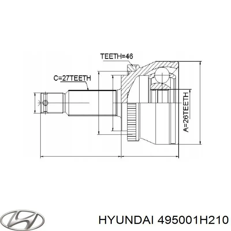 Привід правий GSP 239210