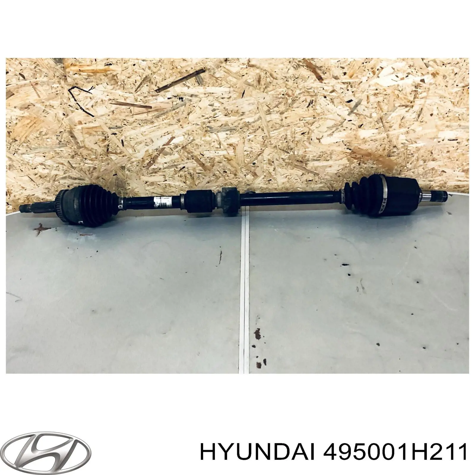 Піввісь передня, права Hyundai/Kia 495001H211 ціна, від 69.66 USD
