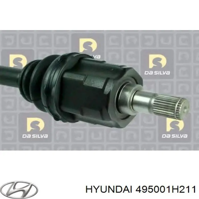495001H211 Hyundai/Kia Привід передній правий