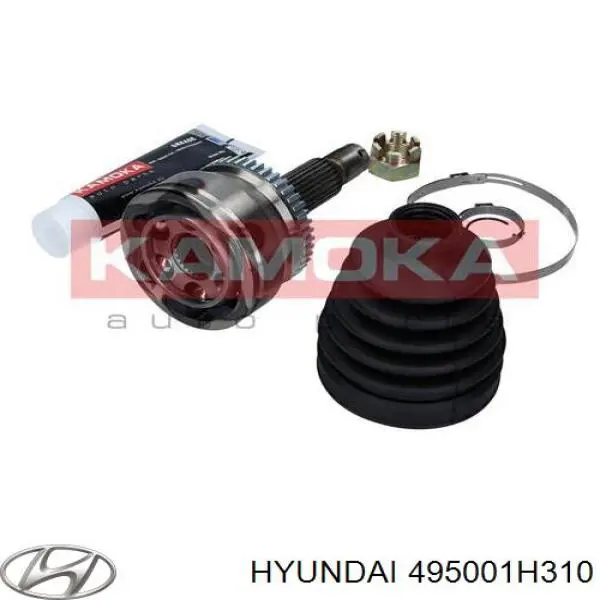 Купити 495001H310 Hyundai/Kia Граната внутрішня ліва