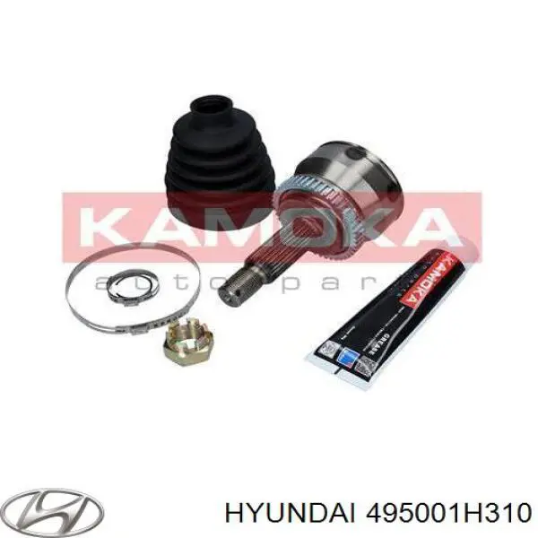 ШРУС внутрішній, передній Hyundai/Kia 495001H310