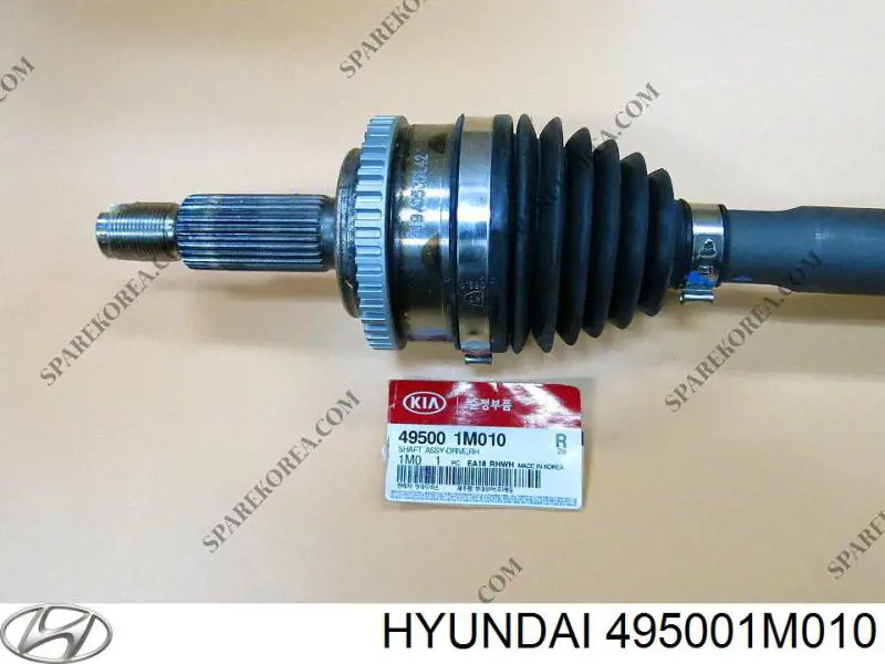 Піввісь права 495001M010 Hyundai/Kia