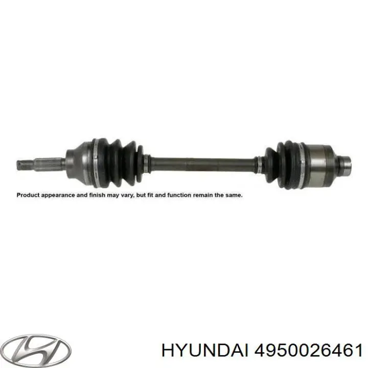 4950026450 Hyundai/Kia піввісь (привід передня, права)