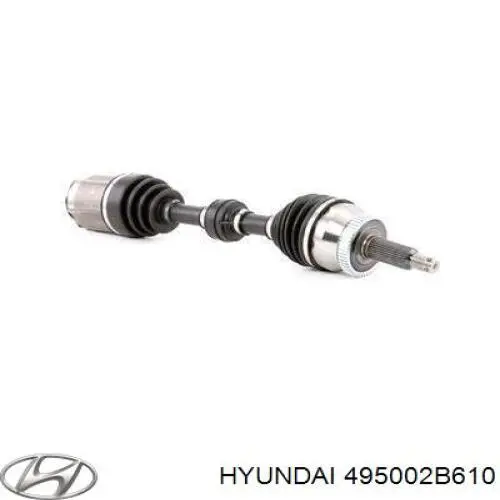 Піввісь передня, права Hyundai/Kia 495002B610 ціна, від 96.82 USD