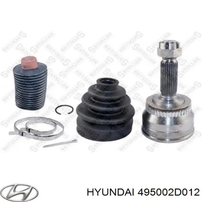 Купити 495002D012 Hyundai/Kia Піввісь права