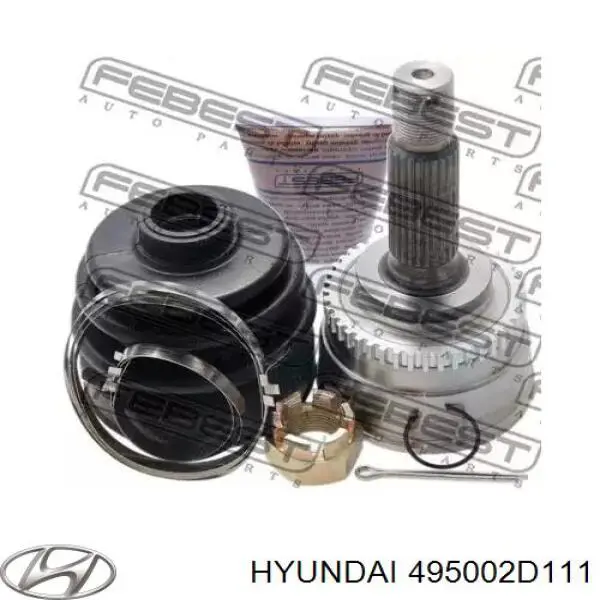  Hyundai/Kia 495002D112 ціна, від 13.09 USD