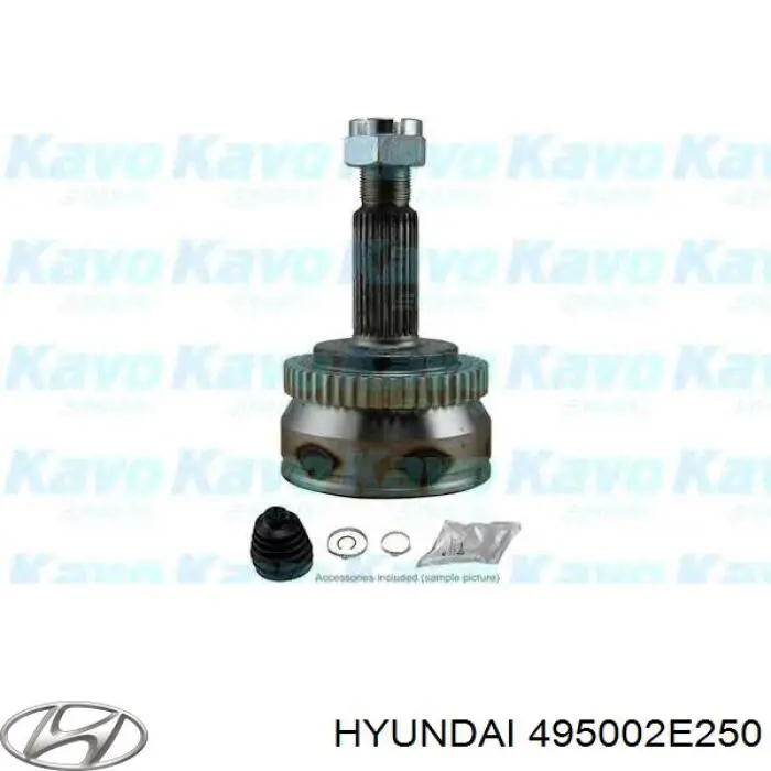 Піввісь передня, права Hyundai/Kia 495002E250 ціна, від 128.38 USD