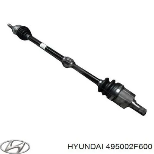 495002F600 Hyundai/Kia Привід передній правий