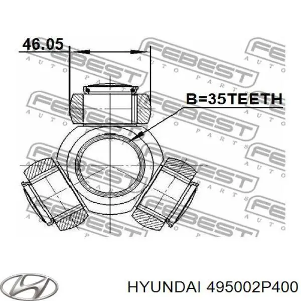 495002P400 Hyundai/Kia 