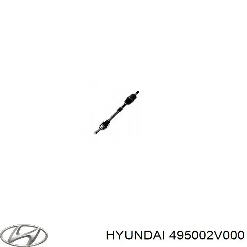 Ліва піввісь 495002V000 Hyundai/Kia