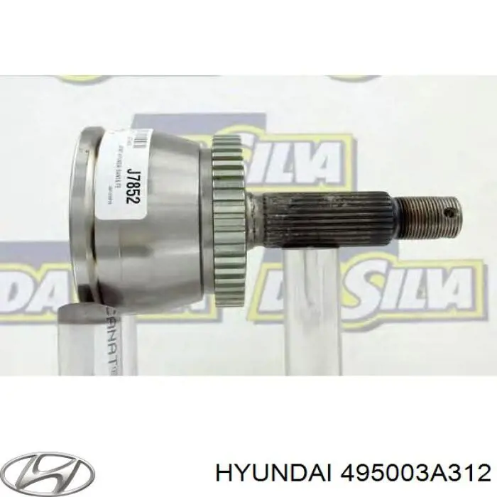 Привід передній лівий Hyundai/Kia 495003A312 ціна, від 155.37 USD