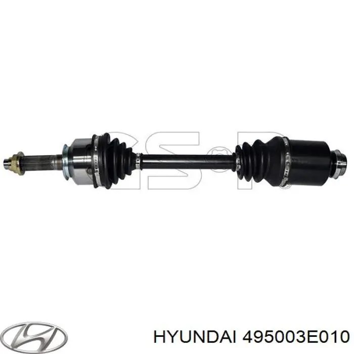 Піввісь передня, права Hyundai/Kia 495003E010 ціна, від 123.93 USD