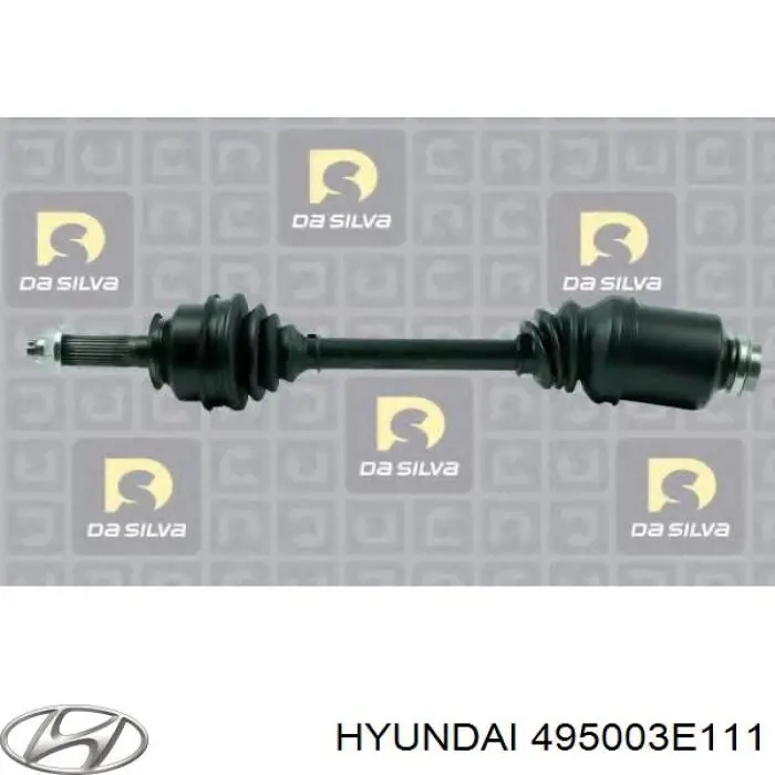 Піввісь передня, права Hyundai/Kia 495003E111 ціна, від 64.92 USD
