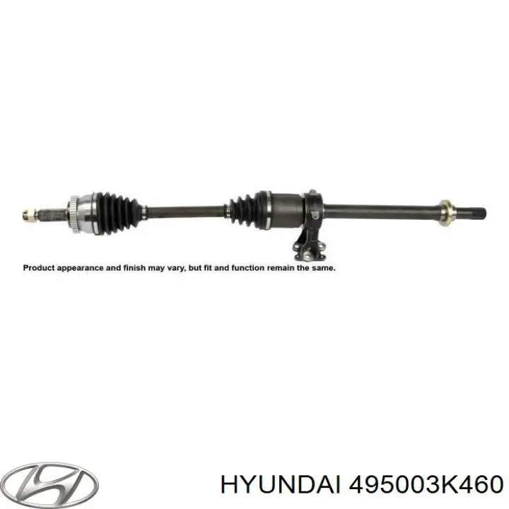 Піввісь передня, права Hyundai/Kia 495003K460 ціна, від 190.01 USD