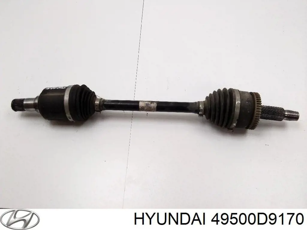 Піввісь (привід) передня, ліва 49500D9170 Hyundai/Kia