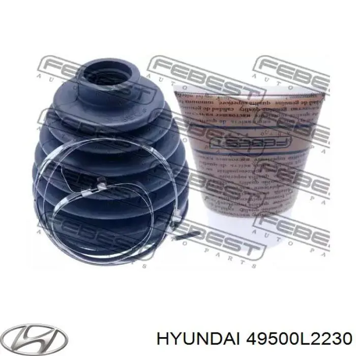 Граната колісна Febest 2210K5 ціна, від 112.29 USD