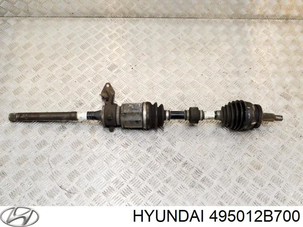 Піввісь передня, права Hyundai/Kia 495012B700 ціна, від 136.84 USD