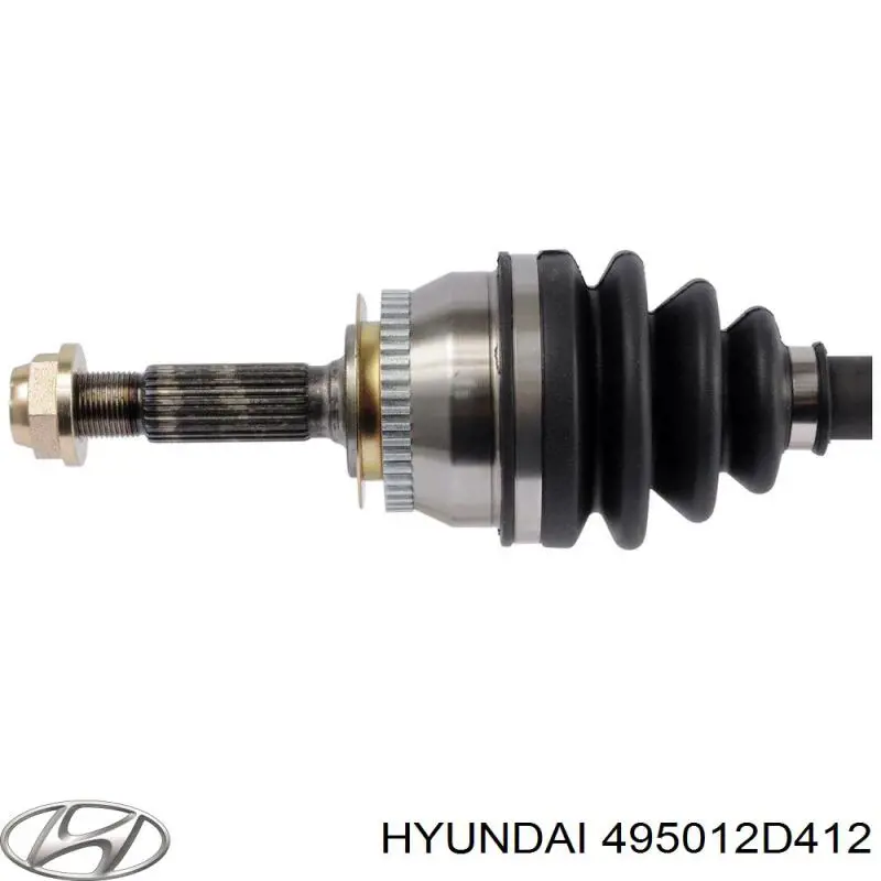 Купити 495012D412 Hyundai/Kia Ліва піввісь
