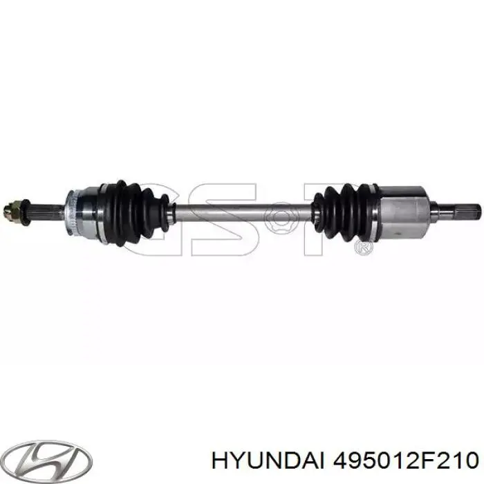 Привід передній лівий GSP 227131 ціна, від 128.23 USD