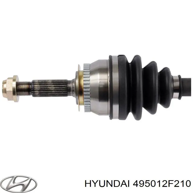 Привід передній лівий Hyundai/Kia 495012F210 ціна, від 116.89 USD