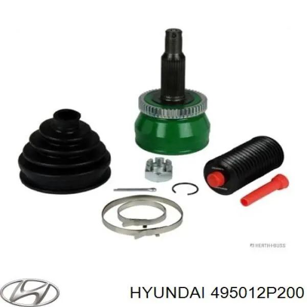 ШРУС зовнішній передній 495012P200 Hyundai/Kia