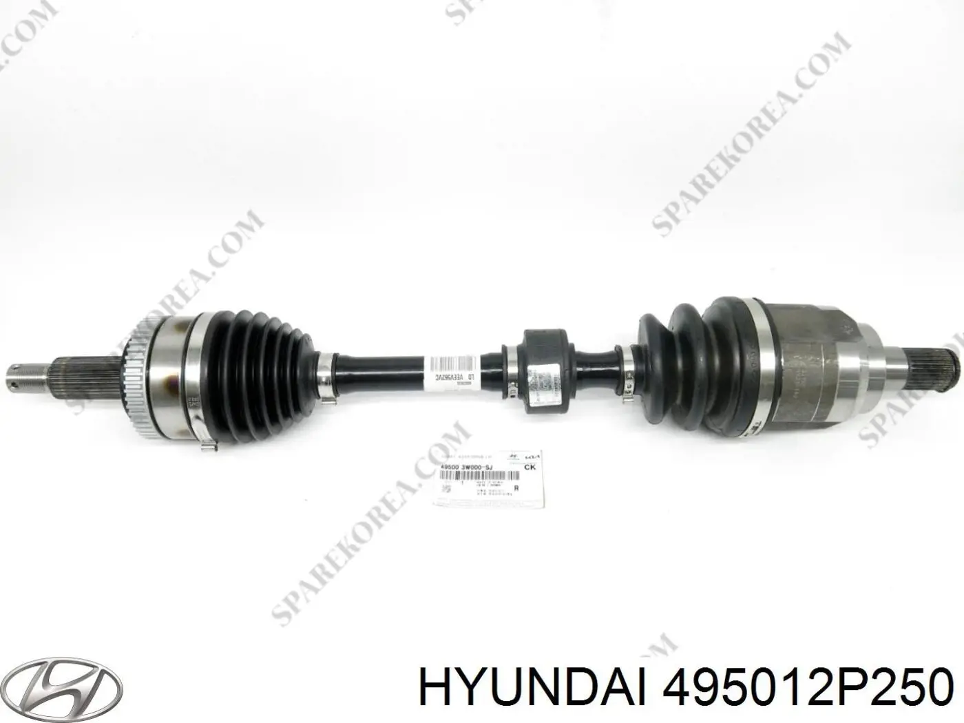 Піввісь передня, права Hyundai/Kia 495012P250 ціна, від 186.66 USD