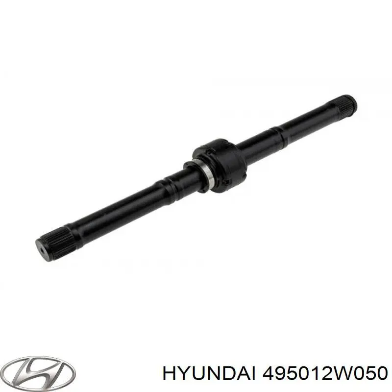 495012W050 Hyundai/Kia піввісь (привід передня, права)