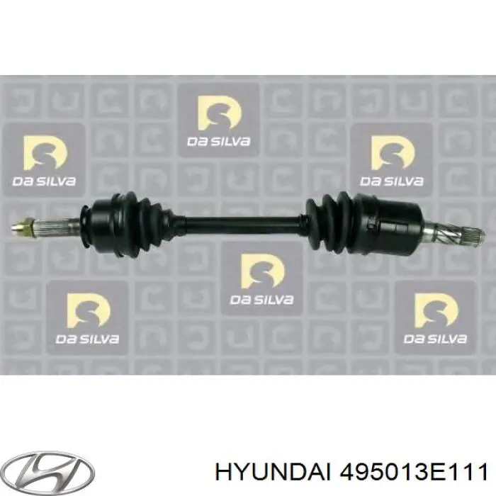 Привід передній лівий Hyundai/Kia 495013E111 ціна, від 44.20 USD