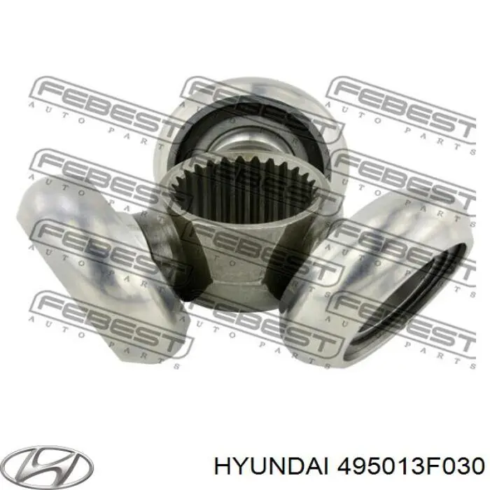 495013F030 Hyundai/Kia Привід лівий