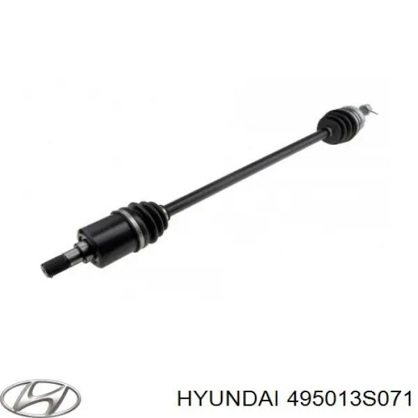 495013S071 Hyundai/Kia Привід передній правий