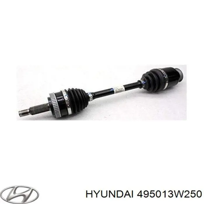 495013W250 Hyundai/Kia піввісь (привід передня, права)